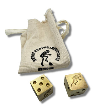 Hooligan H.C. Custom Sneakreaper Brass Dice