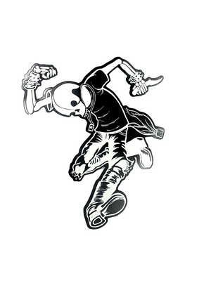 Mosh Reaper Sticker