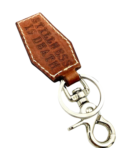 Sneakreaper Leather Keychain