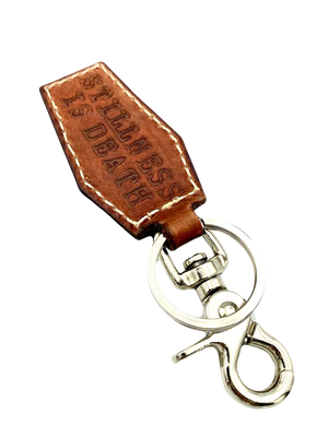 Sneakreaper Leather Keychain