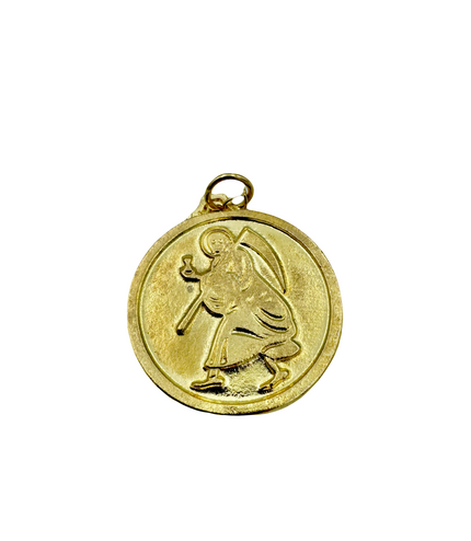 Traveling Santa Medallion