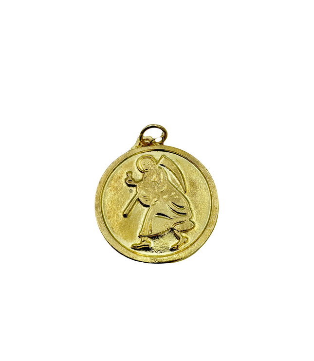 Traveling Santa Medallion