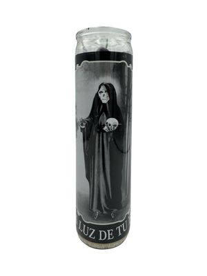 “The Light Of Your Faith” Santisima Muerte Candle