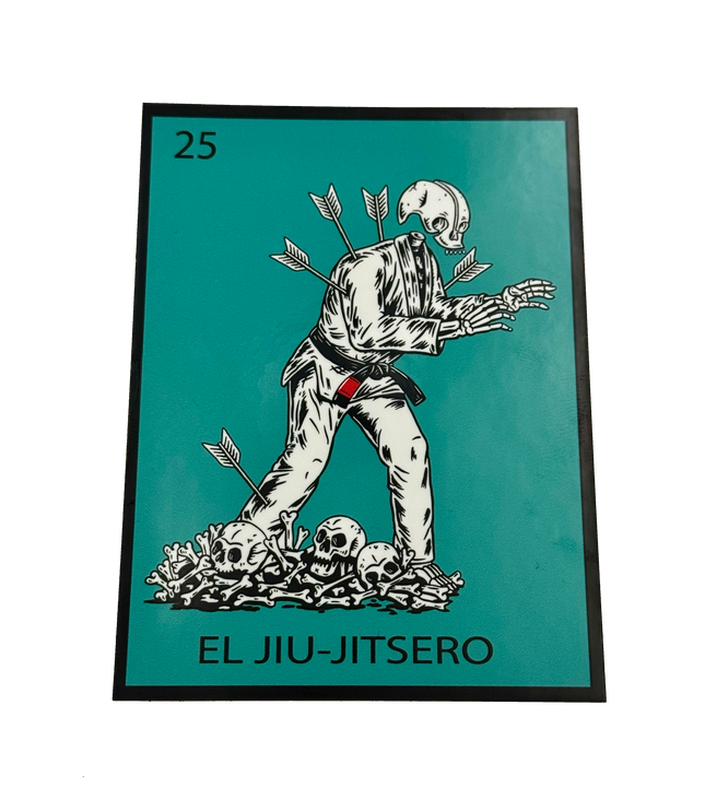 El Jiu-Jitsero Sticker
