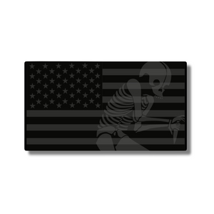 Pre-Order: American Flag Reaper Sticker