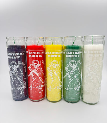 Veladoras Milagrosas de la Santísima Muerte Viajera