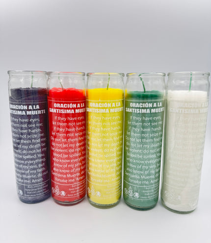 Veladoras Milagrosas de la Santísima Muerte Viajera