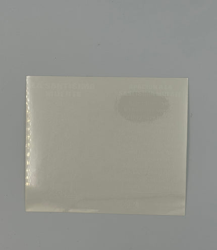 Veladora Milagrosa De la Santísima Muerte de las Flores Secas