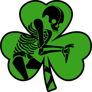“El Trébol Astuto” St Patrick’s Day 2025 Sticker