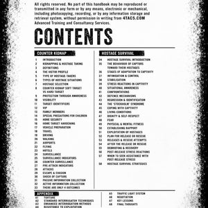 Counter Kidnap & Hostage Survival Handbook 2.0 by Karl OscarDelta