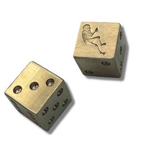 Hooligan H.C. Custom Sneakreaper Brass Dice