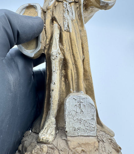 Santísima Muerte Dorada Antigua
