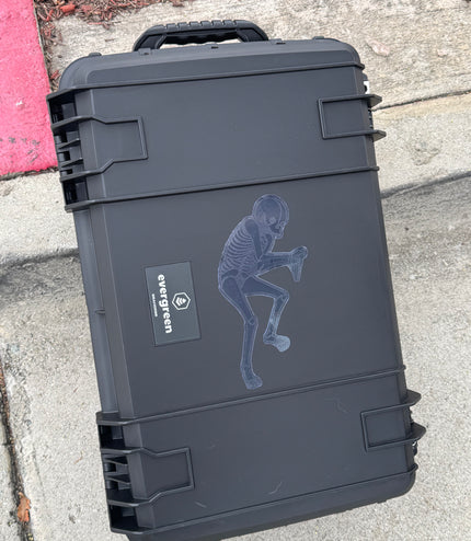 9” Transparent Sneakreaper Sticker