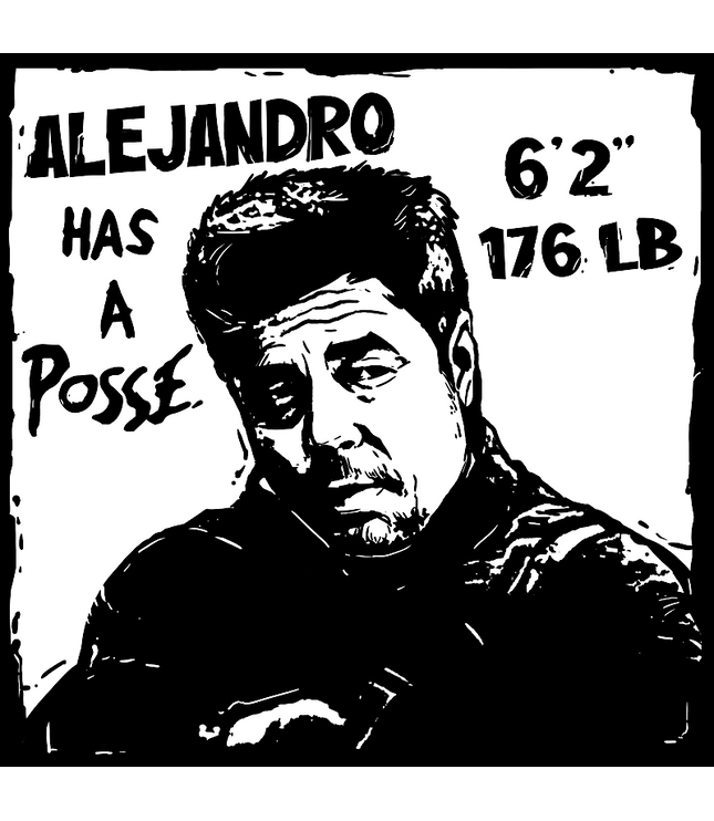 Alejandro Has A Posse Sticker
