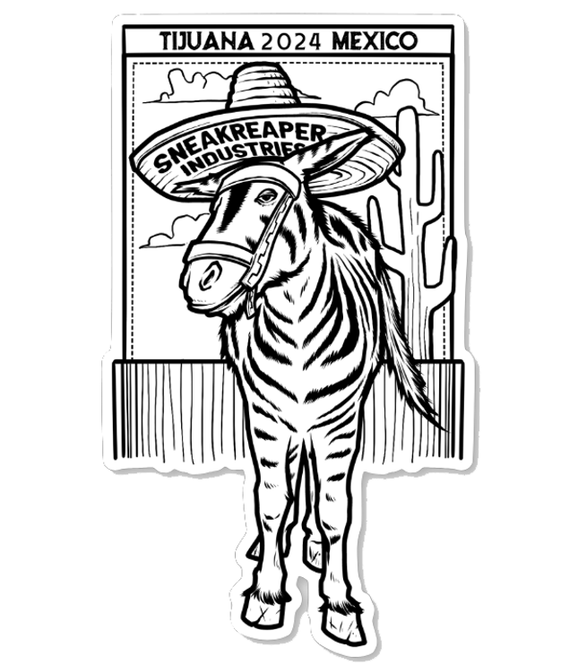El Zonkey Sticker