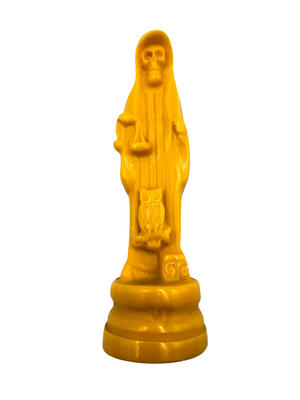 Vintage Resin Santa Muerte Statue