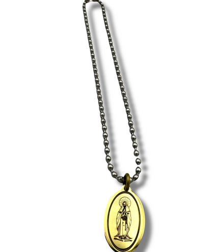 Hooligan H.C. Custom Sneakreaper & Santa Muerte Necklace