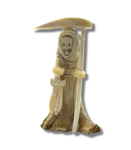 3.5” Bone Santísima Muerte Statue
