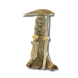 3.5” Bone Santísima Muerte Statue