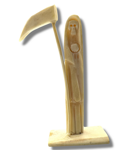 4.5” Bone Santísima Muerte Statue