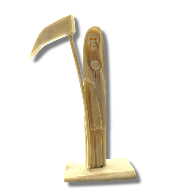 4.5” Bone Santísima Muerte Statue