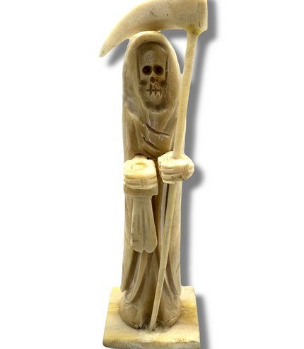 6-7” Bone Santísima Muerte Statue