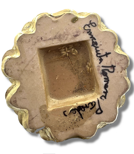 Doña Queta Hand Dressed Santa Muerte Statue With Hand Written Blessings & Photo