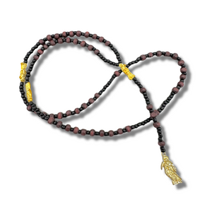 Rosario Negro Protector Santa Muerte Rosario