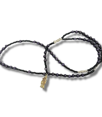 Rosario Negro Protector Santa Muerte Rosario