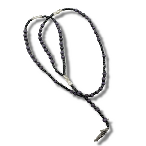 Rosario Negro Protector Santa Muerte Rosario