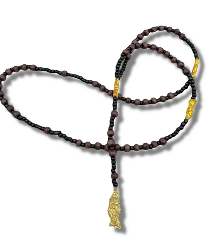 Rosario Negro Protector Santa Muerte Rosario