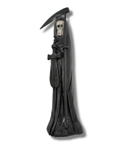 Bone Santísima Muerte Negra Statue
