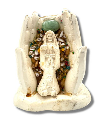 Offering Hands Crystal Loaded Figure