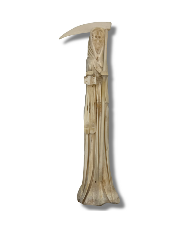 12” Bone Santa Muerte Statue