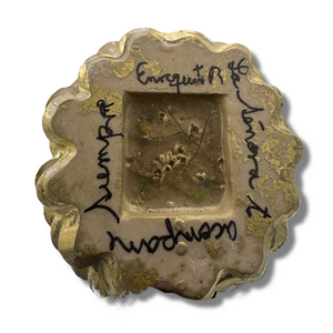 Doña Queta Hand Dressed Santa Muerte Statue With Hand Written Blessings & Photo