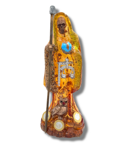 Prosperity Santa Muerte Statue