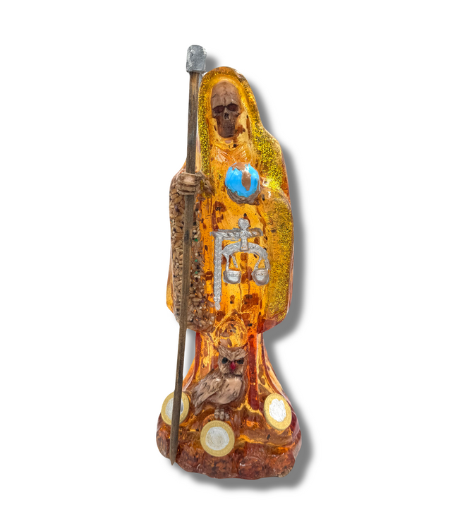 Prosperity Santa Muerte Statue
