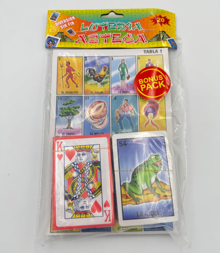 Lotería Azteca Card Game Set – Bonus Pack Edition