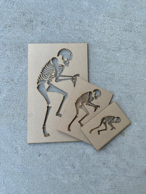 Sneakreaper Acrylic Stencil