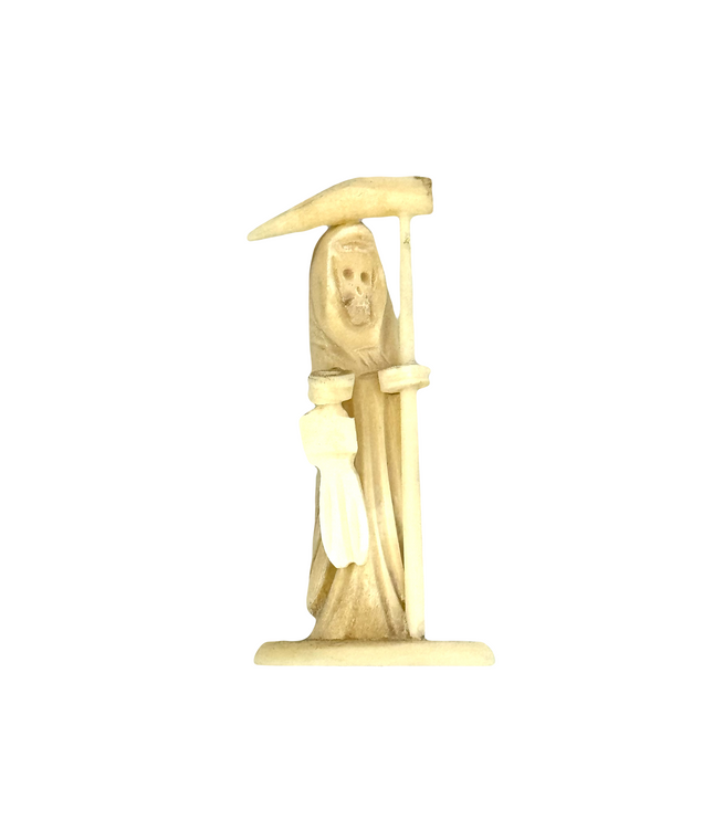 3.5” Bone Santísima Muerte Statue