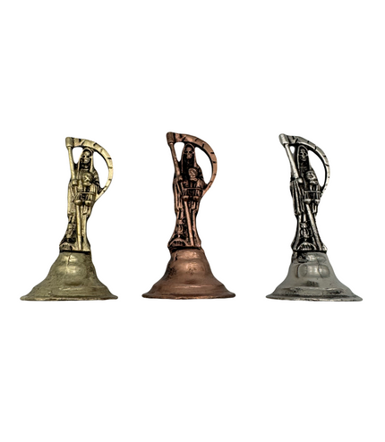 Metal Altar Piece - Santa De La Guadaña Eterna