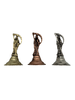 Metal Altar Piece - Santa De La Guadaña Eterna