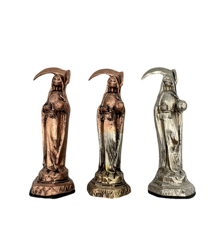 Vintage Holy Death Metal Altar Piece