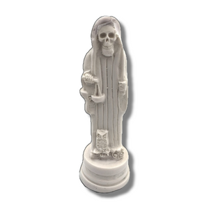 Vintage Resin Santa Muerte Statue
