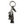 Tres Estilos De Santa Muerte Keychain