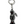 Santa Muerte Keychain – Black Finish