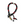 Beaded Santa Muerte Pulsera