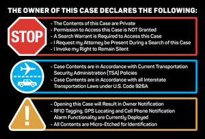 Travel Declaration Sticker