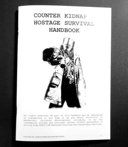 COUNTER KIDNAP & HOSTAGE SURVIVAL HANDBOOK