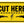 Cut Here Sticker